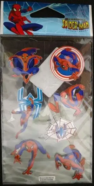 Foto dell’avviso ufficiale: GIM Spectacular Spider-Man Adesivi in plastica morbida — rischio: Rischio chimico
