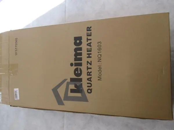 Photo from the official notice: Kleima Quartz Heater electric heater — electric shock & fire risk