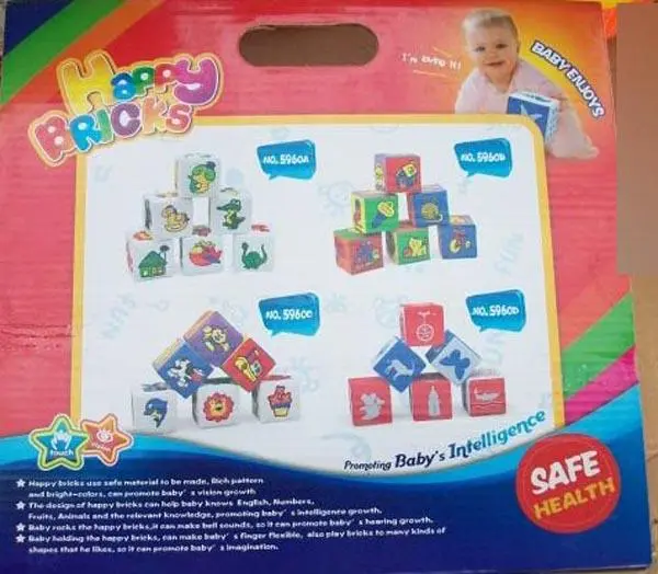 Foto dell’avviso ufficiale: LECOOL Happy Bricks Giocattolo di plastica — rischio: Rischio chimico