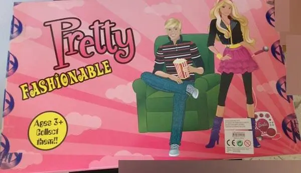 Photo de l’avis officiel: Pretty Fashionable Poupée en plastique — risque: Risque chimique