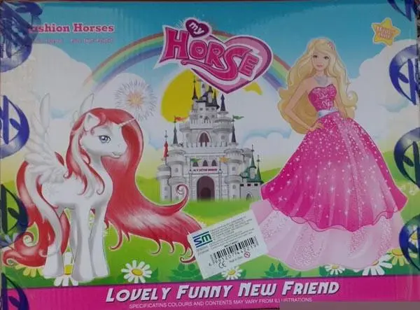 Foto do aviso oficial: my HORSE Boneca de plástico — risco: Químico