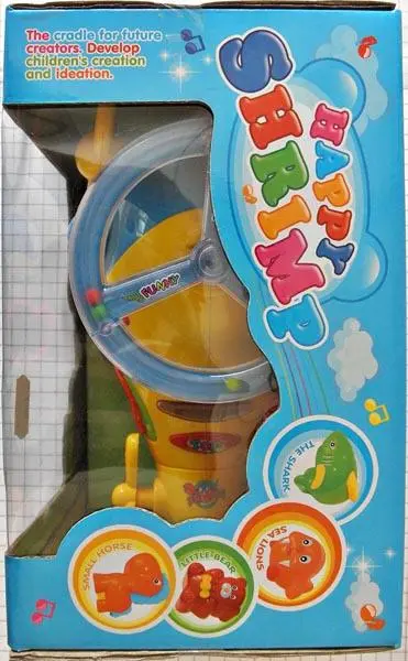 Photo from the official notice: Funny Toys Happy Shrimp plastic educational toy — choking risk
