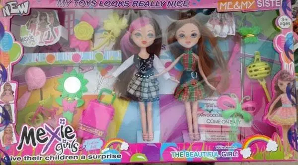 Foto dell’avviso ufficiale: Mexie girls Bambole di plastica — rischio: Rischio chimico
