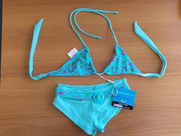 Foto dell’avviso ufficiale: Leonado Bikini per ragazze — rischio: Lesioni & Strangolamento (A12/1231/16)