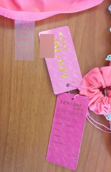 Photo de l’avis officiel: YES ! DO KID'S Bikini pour filles — risque: Blessures (A12/1241/16)