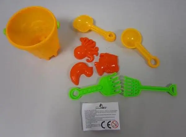 Foto dell’avviso ufficiale: Inteibi Beach toys/Set de Playa Set di giocattoli da spiaggia — rischio: Ostruzione delle vie aeree