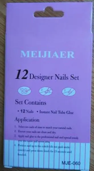 Photo de l’avis officiel: MEIJIAER Nail Art Faux ongles — risque: Risque chimique