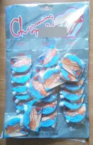 Photo de l’avis officiel: KT Charming Nails Faux ongles — risque: Risque chimique