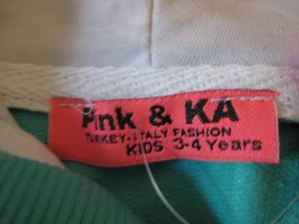 Foto do aviso oficial: Pink &amp; Ka Pijama infantil — risco: Estrangulamento