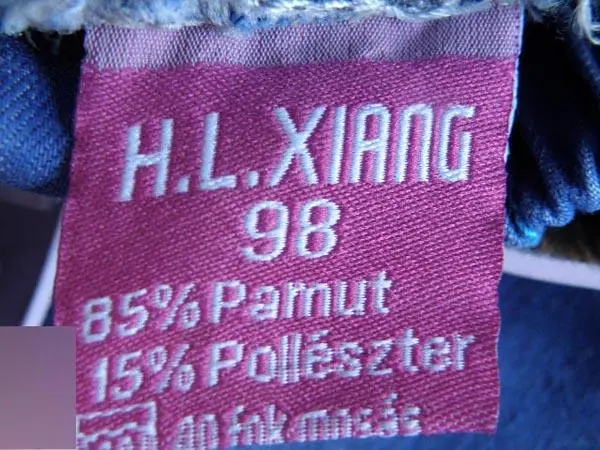 Foto aus der offiziellen Meldung: H.L.XIANG Kinderhose — Risiko: Ersticken
