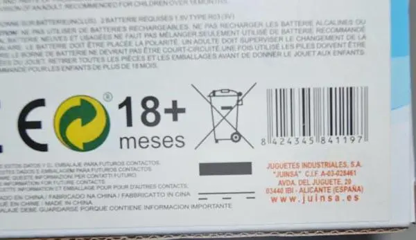 Foto do aviso oficial: Fantástiko FUNNY OCTOPUS Brinquedo de plástico — risco: Engasgamento
