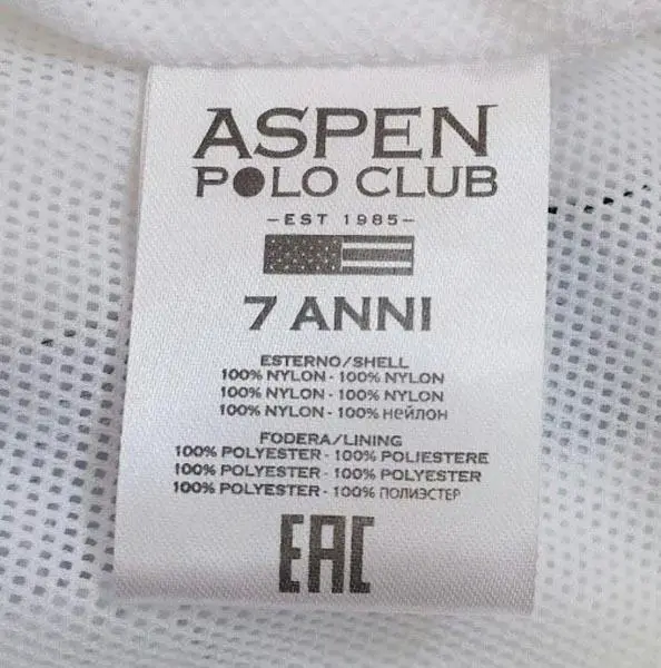 Photo de l’avis officiel: Aspen Polo Club Veste de garçon — risque: Etranglement (A12/1322/16)