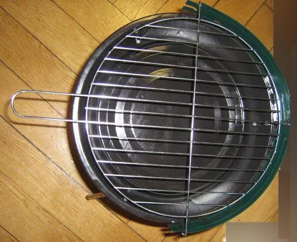 Photo from the official notice: Supergrill Weekend grill portable barbecue grill — burns & fire risk