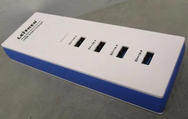 Foto do aviso oficial: Leishen 4-port USB Charging Hub Carregador USB — risco: Choque elétrico