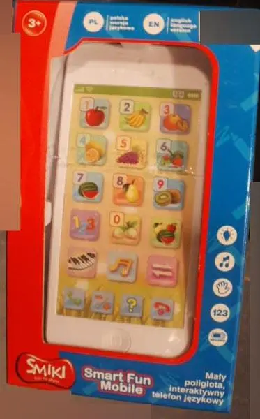 Photo from the official notice: Smiki Smart Fun Mobile toy mobile phone — damage to hearing risk