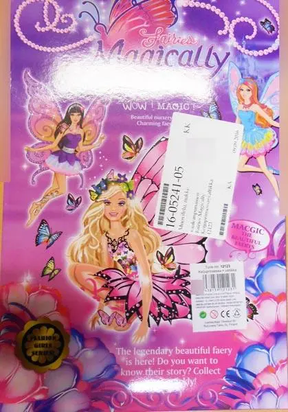 Photo de l’avis officiel: Magically Fairies Poupée en plastique — risque: Risque chimique