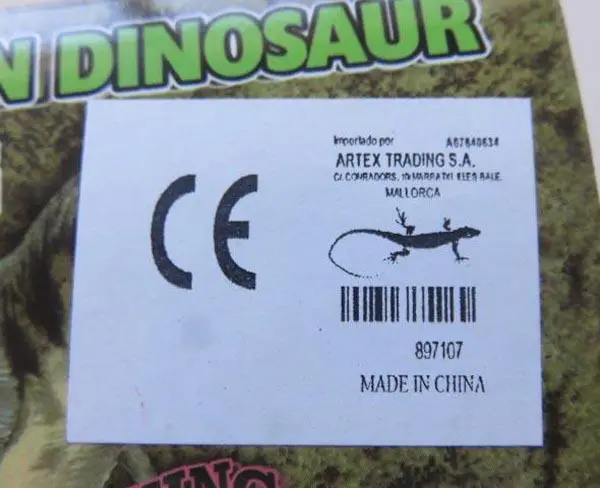 Foto do aviso oficial: Artex Trading Australian Dinosaur - Hatching Eggs Brinquedos expansíveis — risco: Engasgamento & Ferimentos