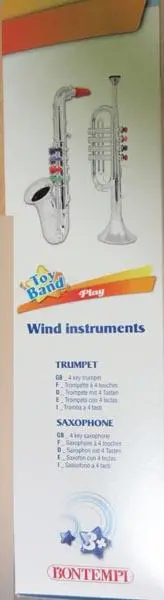 Foto dell’avviso ufficiale: Bontempi Wind Instruments Tromba giocattolo — rischio: Lesioni uditive