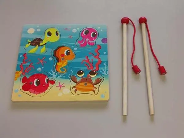 Photo de l’avis officiel: DAMERIK Fishing Sea Animals Jeu de pêche magnétique — risque: Blessures