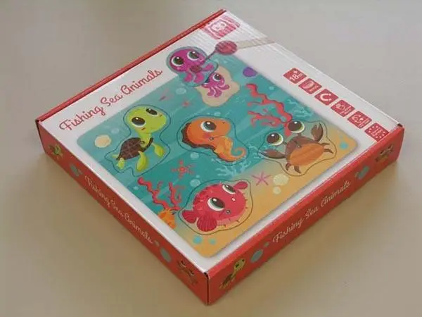 Photo de l’avis officiel: DAMERIK Fishing Sea Animals Jeu de pêche magnétique — risque: Blessures