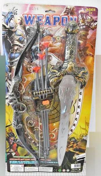 Foto do aviso oficial: Weapon Arco e flecha set — risco: Engasgamento