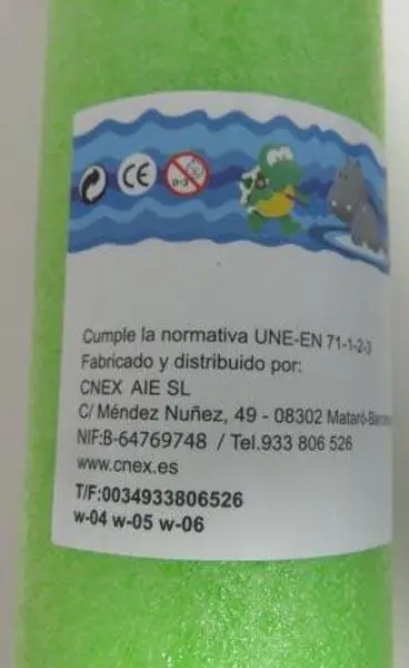 Photo de l’avis officiel: Universplash BAZOOKA ANIMALES Pistolets à eau — risque: Risque chimique