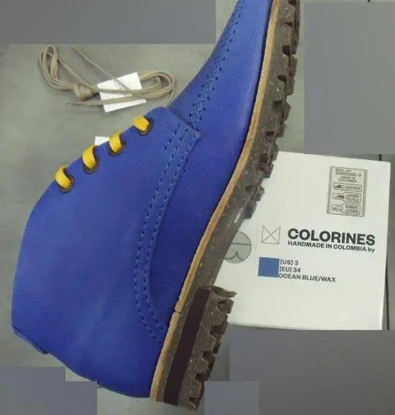 Photo de l’avis officiel: Colorines Chaussures en cuir — risque: Risque chimique