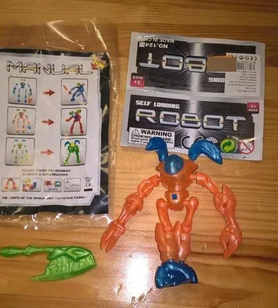 Photo de l’avis officiel: Self loading Robot Robot plastique — risque: Risque chimique