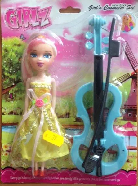 Foto del aviso oficial: GIRLZ new toys, Girl's Cosmetic Set Juego de muñecas de plástico — riesgo: Riesgos químicos