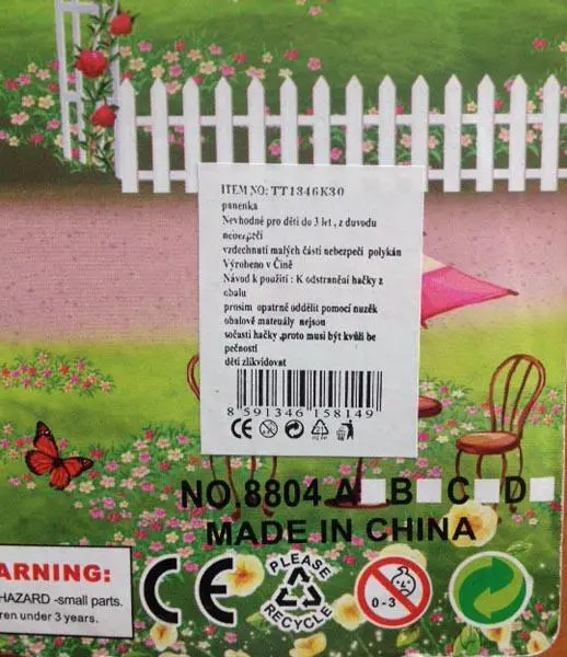 Foto del aviso oficial: GIRLZ new toys, Girl's Cosmetic Set Juego de muñecas de plástico — riesgo: Riesgos químicos