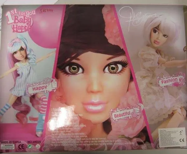 Foto do aviso oficial: Zhenglong 1st for you, Baby Happy Boneca de plástico com acessórios — risco: Químico