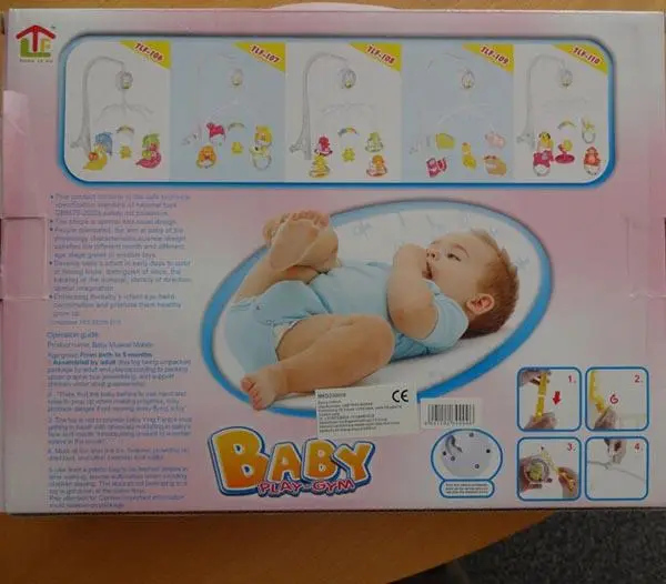 Foto aus der offiziellen Meldung: BABY PLAY-GYM Handys für Babys — Risiko: Ersticken