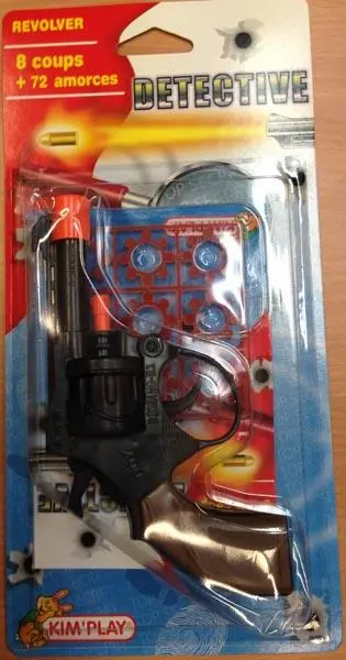 Foto uit de officiële melding: Kim'play Detective Kappistool — risico: Gehoorschade