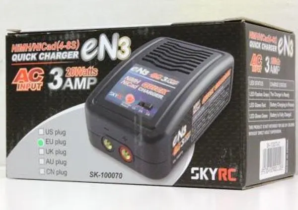 Photo de l’avis officiel: SkyRC NiMH / NiCad(4-8S) Quick Charger Chargeur de batterie — risque: Choc électrique