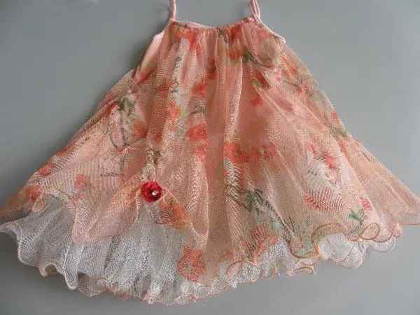 Foto do aviso oficial: Baby Rico Desen Tül Bolerolu Elbise Vestido das meninas com bolero — risco: Engasgamento & Ferimentos