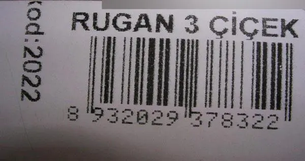 Photo de l’avis officiel: Pamily baby RUGAN 3 CICEK Chaussures pour bébés — risque: Étouffement
