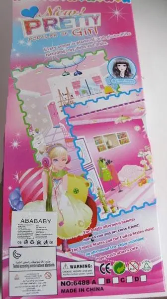 Photo de l’avis officiel: Abababy New! PRETTY Girl Ensemble de poupées en plastique — risque: Risque chimique