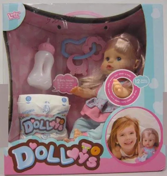 Foto do aviso oficial: Ledy Toys Doll Toys Boneca de bebé com acessórios — risco: Engasgamento