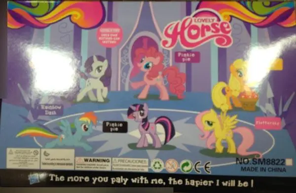 Foto dell’avviso ufficiale: Lovely Horse Giocattolo di plastica — rischio: Rischio chimico