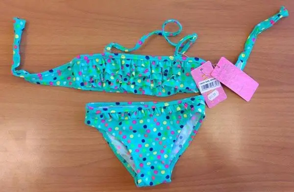 Foto dell’avviso ufficiale: YES! DO KID'S (YES!DO) Bikini per ragazze — rischio: Lesioni (A12/1730/16)