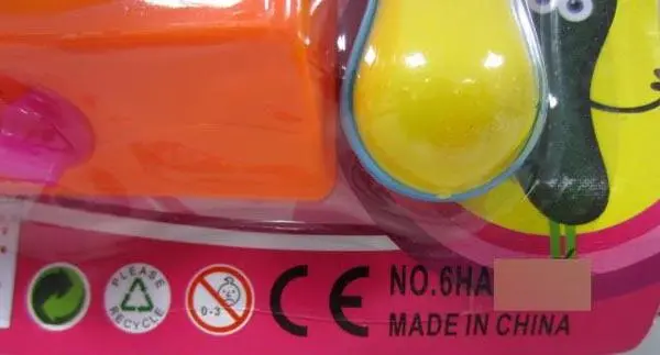 Photo from the official notice: Rincón Cooking/ Kitchen kitchen play set — choking risk