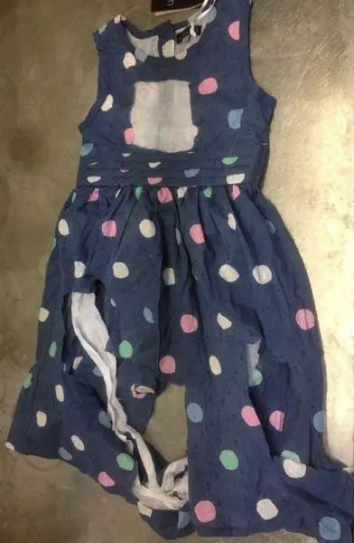 Foto dell’avviso ufficiale: Lillan Lillan mekko ('Lilian dress') Abito per ragazze — rischio: Rischio chimico