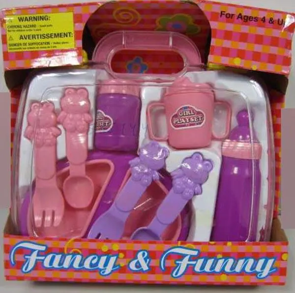 Photo from the official notice: M - Mountains China Fancy &amp; Funny toy picnic set — choking risk
