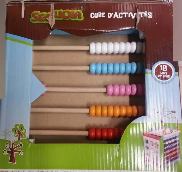 Photo de l’avis officiel: SEQUOIA Cube d'activités Jouet d’activité — risque: Étouffement