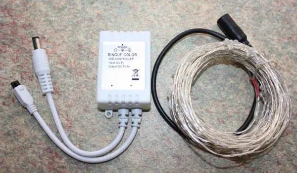 Photo de l’avis officiel: Moniko LED Rattan Light Chaîne d’éclairage — risque: Choc électrique