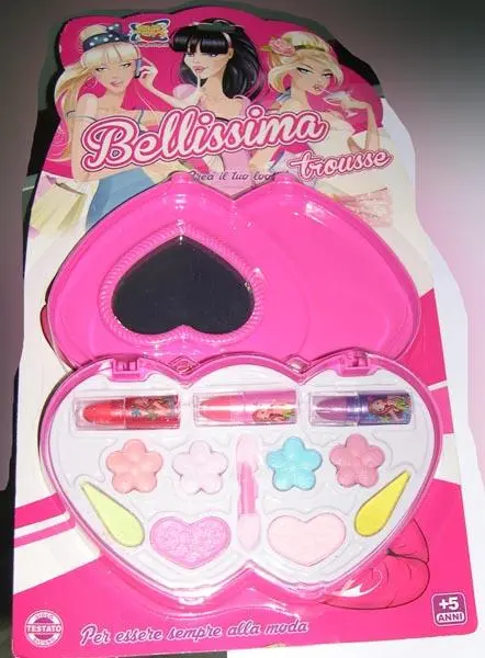 Foto dell’avviso ufficiale: Giav Toys Bellissima trousse Set di trucco giocattolo — rischio: Rischio chimico