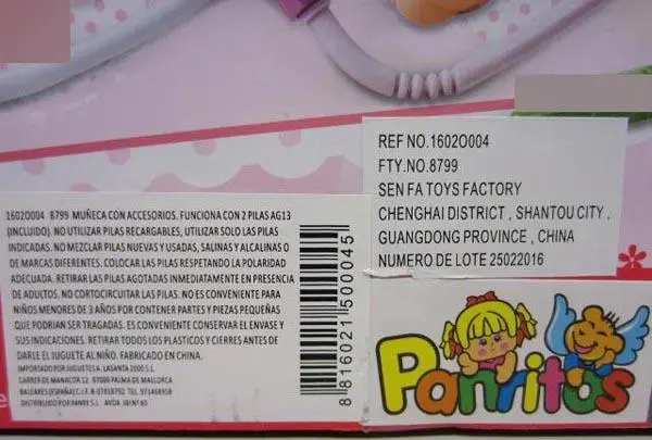 Foto do aviso oficial: Baellar Boneca com acessórios médicos — risco: Engasgamento