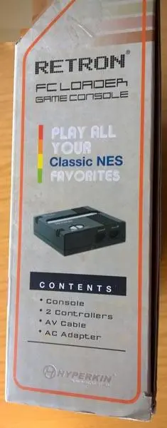 Photo de l’avis officiel: HYPERKIN RETRON Console de jeu — risque: Choc électrique
