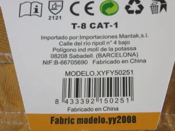 Photo from the official notice: Liyset Guantes jardineria y bricolaje / Garden gloves and yourself / Gants de jardin et bricolage work gloves — chemical risk