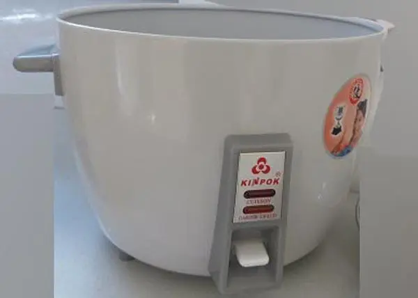 Photo de l’avis officiel: KINPOK CUISEUR A RIZ ELECTRIQUE Cuisinière à riz électrique — risque: Choc électrique